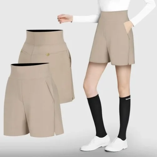 카키브라운 여성 골프 반바지 – 리얼 리뷰로 알아보는 편안함과 스타일!